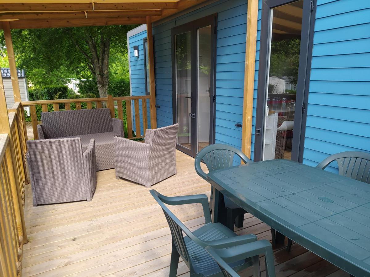 Mobile Home Tout Confort C13 Domaine De Lanniron Quimper Exterior foto